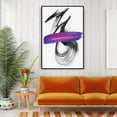 thumbnail image 2 of IDEA4WALL Framed Canvas Wall Art Brush Color Paint Strokes, 2 of 4