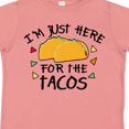 thumbnail image 4 of Inktastic I'm Just Here for the Tacos Cinco De Mayo Boys or Girls Toddler T-Shirt, 4 of 5