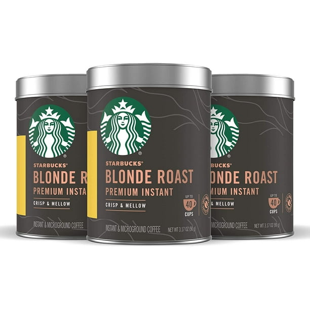 Starbucks Premium Instant Coffee — Starbucks Blonde Roast — 100