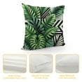 thumbnail image 4 of JRXY  Throw Pillow Covers Home Decor Summer Plant Tropical Palm Leaves Pillow Cases Decorative Outdoor Cushion Couch Sofa Pillowcases White, 4 of 5