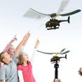 thumbnail image 3 of Tirar helicóptero modelo de aviación helicóptero mango avión juguetes al aire libre para niños, 3 of 6