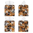 thumbnail image 2 of Balery Dogs Different Breeds Porta Pañuelos de Cuero con Estampado – Funda Moderna Cuadrada para Caja de Pañuelos, Dispensador 5x5x5'', 2 of 7