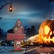 thumbnail image 5 of Adornos De Halloween Para Escritorio Estilo Minimalista Moderno De Madera Para El Hogar Y Fiestas Navideñas Para Y La Familia, 5 of 5