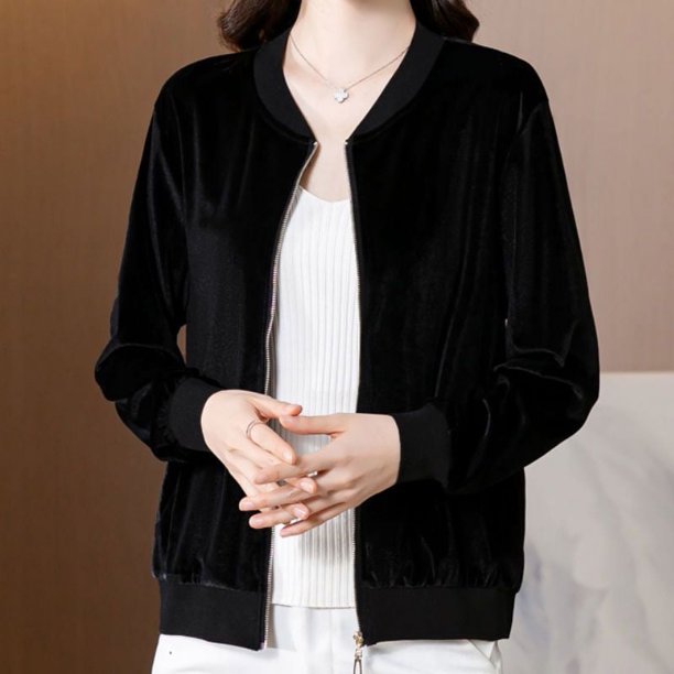 Nueva camiseta de manga larga dorada para mujer, camisa de otoño e invierno para madres de mediana edad y mayores, cuello de muñeca estilo occidental