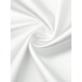 thumbnail image 5 of INSPIRE CHIC Satin Bolero Shrugs for Women's Open Front Ruched Long Sleeves Cropped Shrug M White, 5 of 5