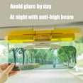 thumbnail image 6 of BIBABLYKE Car Sun Visors Extender With Adjustable Buckle Protection Antiglare Driving Shield Suitable for Day Nighttime Driving, 6 of 7