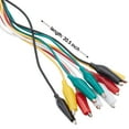thumbnail image 2 of WGGE WG-026 10 Pieces and 5 Colors Test Lead Set & Alligator Clips,20.5 inches (2 Pack), 2 of 7