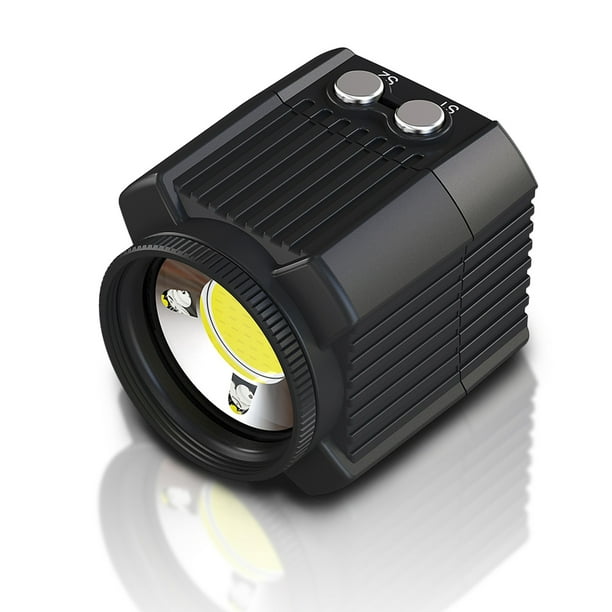 Cámara Mini Lámpara de Fotografía de Buceo de video LED Submarino recargable 60m IPX8 IPX8 Iluminación de Campamento para Drone// DSLR Camileras/ Videocámaras/