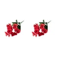 thumbnail image 1 of Guardoinrt Ensemble de 3 Pcs Iris Japonica Simulés Vifs et Réalistes pour Décorations de Maison Fleurs Artificielles Rouge 2Ensemble, 1 of 6