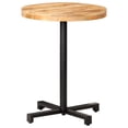 thumbnail image 1 of vidaXL Bistro Table Round Ø60x75 cm Rough Mango Wood, 1 of 4