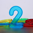 thumbnail image 2 of Material didáctico 7,6 cm arcoíris transparente digital 10 juguetes educativos de ciencia y educación para niños pequeños gráficos digitales, 2 of 6
