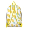 thumbnail image 3 of Boho Crossbody Bag with Pineapple Lover Tropical Print – Bright Yellow Hawaiian Fruit Pattern, Exotic and Aesthetic Style, 3 of 5