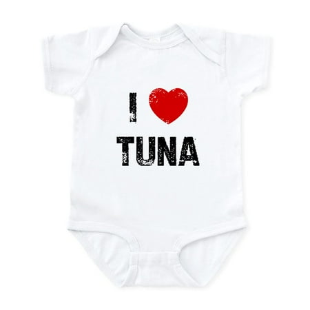 

CafePress - I * Tuna Infant Bodysuit - Baby Light Bodysuit Size Newborn - 24 Months