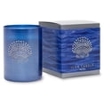 thumbnail image 1 of Primal Elements CIBSS Seashell 9.5 oz. Icon Candle in Blue Glass, 1 of 4