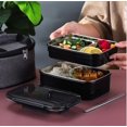 thumbnail image 2 of Fiambrera Bento con aislamiento para niños Fiambrera térmica para niños Fiambrera Fiambrera Cajas con compartimentos para alimentos Cubierto de acero inoxidable Almuerzo compartimentado Microondas Tos kaili Sencillez, 2 of 4