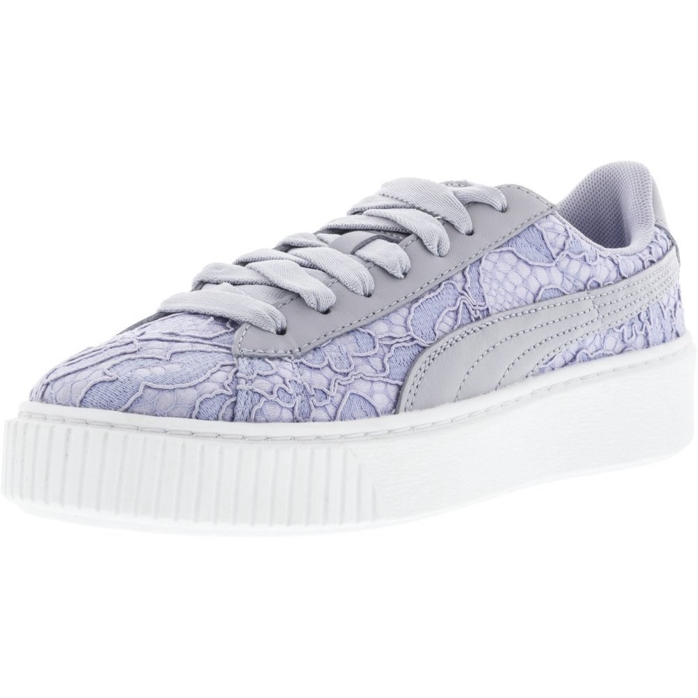 puma womens basket platform