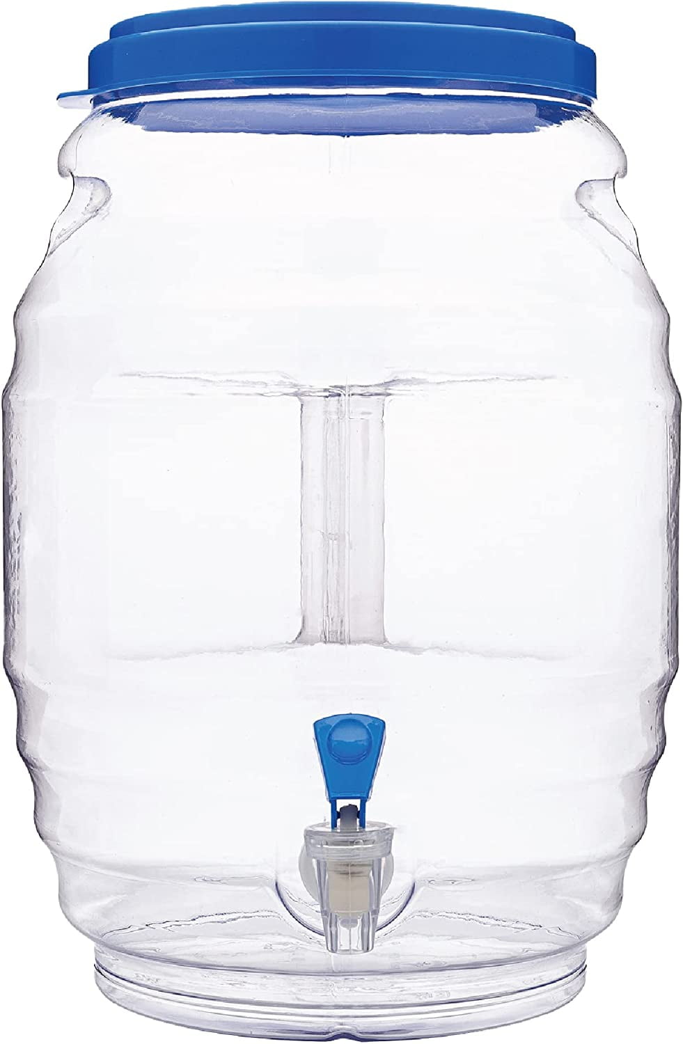 Large Capacity 3 Gallon Plastic Water Jug with Lid and Spout Perfect