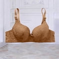 thumbnail image 2 of HVOBTTY Women's Bra Solid Color Underwire Gathered Comfortable Breathable Daily Wear, XXL, 2 of 5