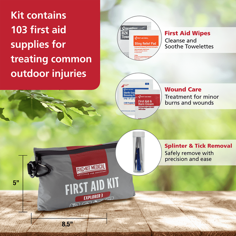 First Aid Only Pac-Kit 103-Piece Watertight Explorer Kit photo 5