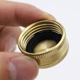 thumbnail image 2 of 2Pcs Garden Hose Caps and Plugs Brass for Sealing and Waterproofing, 2 of 4
