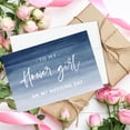 thumbnail image 4 of Koyal Wholesale Wedding Day Gift Cards Set with Envelopes Set of 12, Navy Blue Ombre, 4 of 5