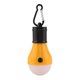 thumbnail image 1 of Mini lanterne portable à 3 LED pour tente, lampe de camping, de pêche, d'extérieur (jaune), 1 of 4