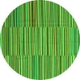 thumbnail image 1 of Ahgly Company Indoor Round Southwestern Green Country Area Rugs, 8' Round, 1 of 1