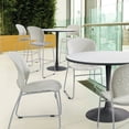 thumbnail image 2 of Safco Reve Bistro-Height Round Back - Chaise - Plastique - latte, 2 of 2