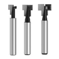 thumbnail image 3 of 3Pcs T Slot Router Bit Keyhole Router Bit Set Cut Diameter Woodworking Tool A, 3 of 7