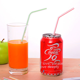 thumbnail image 2 of Pajita desechable de plástico de color para beber jugo de embarazada, flexible y creativa, para mujeres embarazadas, 2 of 4
