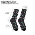 thumbnail image 2 of Honeii Golf Bags And Balls Print Children's Colorful Socks,Unisex Kids and Toddlers' Cushioned Sock,Kids Athletic Crew Socks,for Everyday Wear and Sports, 2 of 5