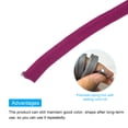 thumbnail image 3 of Uxcell 1Pcs Piping Cord Trim Piping Tape for Sewing DIY Crafting Fabric Edge Trim Fuchsia 1/2" x 30 Yard, 3 of 5