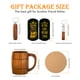 thumbnail image 2 of Set de regalo de cumpleaños para hombre Ticfox Abridor de botellas de cerveza posavasos taza de cerveza de madera de azufaifa llavero Calcetines de punto, 2 of 12