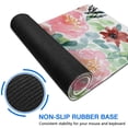 thumbnail image 6 of Pink Watercolor Flowers &nbsp;mouse Padswaterproofwashable&nbsp;for Office Home Work Gaminggaming Mouse PadRubber Base Mousepad with Stitched Edges 31.5x11.8inches, 6 of 7