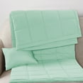 thumbnail image 2 of Mainstays Green Polyester Bed Blanket, Full/Queen, 2 of 5