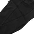 thumbnail image 6 of HAOTAGS Girls High-Waist Yoga Leggings with Pockets, Soft Breathable Kids Active Pants Black 6 Years, 6 of 10