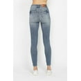 thumbnail image 2 of Judy Blue Full Size Tummy Control Contrast Wash Skinny Jeans, 2 of 6