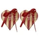 thumbnail image 2 of 30 bolsas de regalo en forma de corazón para bodas, baby shower, decoración de fiesta de cumpleaños, caja roja con cinta roja, 2 of 14