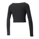thumbnail image 2 of Playera Puma Classics Ribbe LS Mujer 533451-01 Negro S Manga Larga Reciclados, 2 of 3
