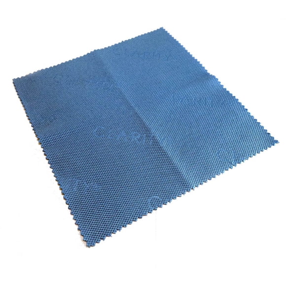 115325 - MICROFIBRE CLEANING CLOTH 5X4IN BLUE FOR EYE GLASSES