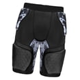 thumbnail image 1 of Pantalones cortos de compresión acolchados para hombre, pantalones cortos de baloncesto, equipo deportivo de alta elasticidad. SG, 1 of 8