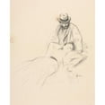 thumbnail image 3 of Jean-Louis Forain 15x18 Black Modern Framed Museum Art Print Titled - An Idyll (Fourth Quarter 1800S or First Third 1900s), 3 of 5