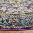 thumbnail image 3 of SAFAVIEH Monaco Durward Oriental Area Rug, Violet/Light Blue, 4' x 4' Round, 3 of 8