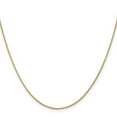 thumbnail image 2 of 14K Yellow Gold Spiga Wheat Chain Necklace 16 inch .85 mm with Spring Ring Clasp 0.85, 2 of 4