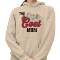 thumbnail image 2 of Mountains the Cool Mom Hoodie Sweatshirt Unisex 3X-Large Sand, 2 of 5