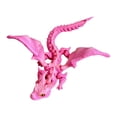 thumbnail image 2 of CaiYueKe 3D Printed Dragon with Wings Flexible Articulated Dragon Toys Crystal Dragon Model Fidget Stress Relief Toy Desktop Pet Decor Collectible Gift for Adults, 2 of 6