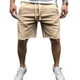 thumbnail image 4 of Fashion Solid Color Summer Sports Casual Fitness Running Men\‘s Shorts Sweatpants, 4 of 9