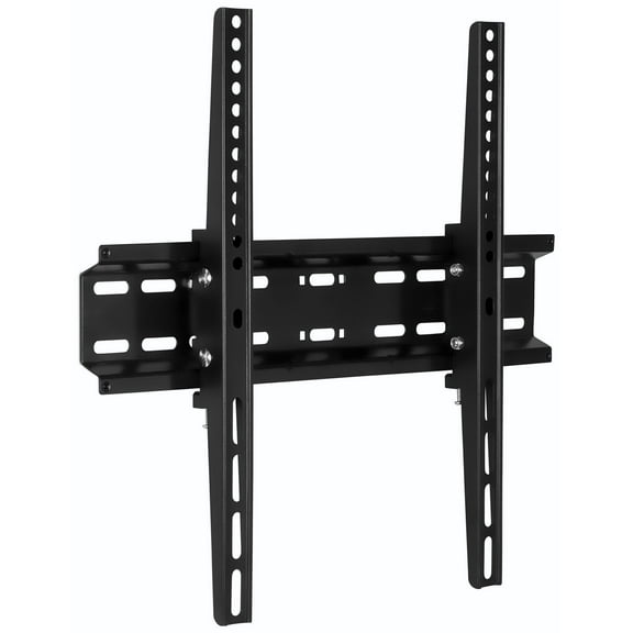 Mount-It! Low Profile TV Wall Mount Tilt Bracket, Fits 32"-55" TVs, 77 lbs. Capacity