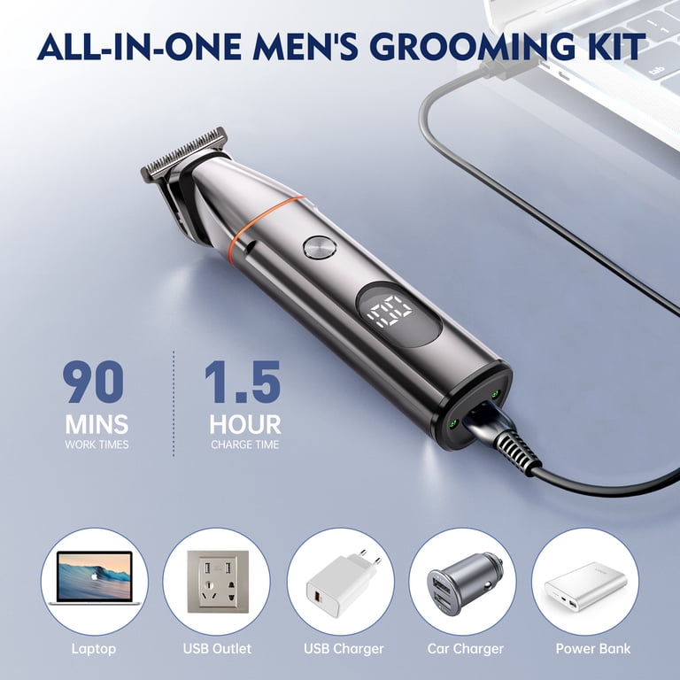 Cshidworld 5-in-1 Cordless Beard & Body Trimmer Kit photo 2