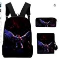 thumbnail image 1 of My Singing Monsters Monster Concert School Bag Cartoon Backpack Shoulder Bag Pencil Case Three Piece Set, 1 of 2